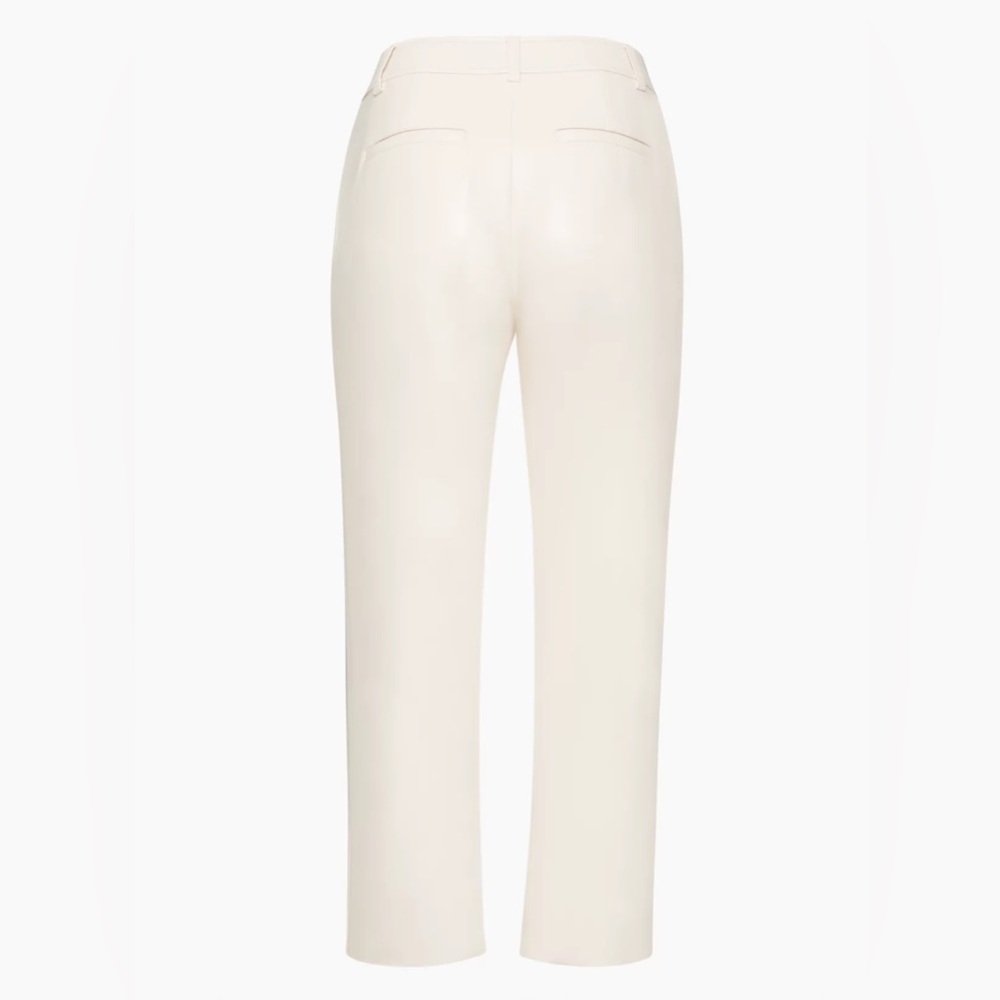 Babaton Aritzia Command Birch Vegan Leather Pants